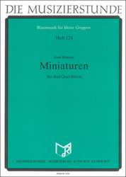 Miniaturen für drei Querflöten - Josef Bönisch