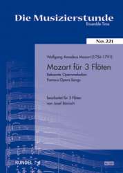 Mozart für 3 Flöten - Wolfgang Amadeus Mozart / Arr. Josef Bönisch