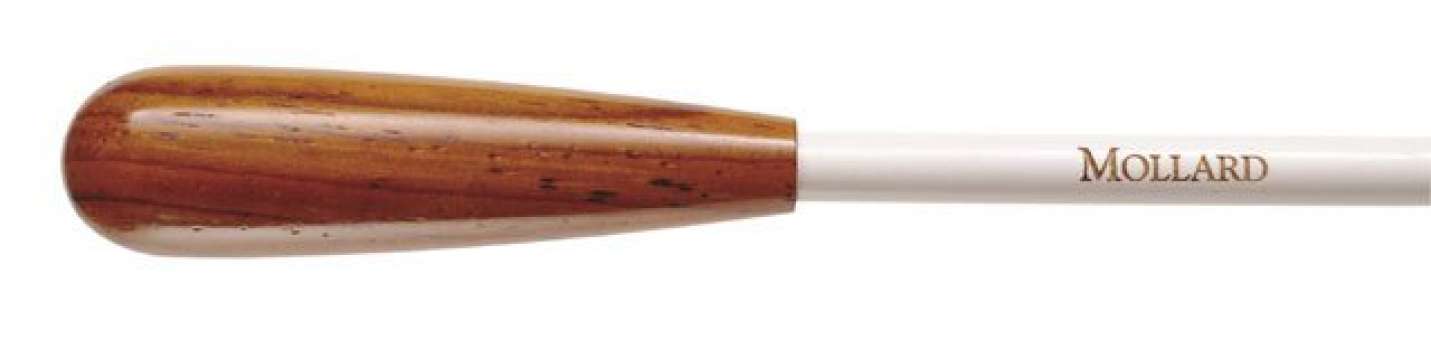 Mollard Taktstock - P Series - 12 inch (ca 30,5 cm) - Wood - Natural Birch Wood - Cocobolo