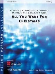 All You Want for Christmas - Mariah Carey and Walter Afanasieff / Arr. Peter Kleine Schaars