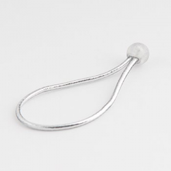 Lefreque - Standard knotted bands 70mm Silver