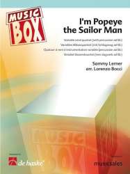 I'm Popeye the Sailor Man : für 4 Bläser - Sammy Lerner / Arr. Lorenzo Bocci