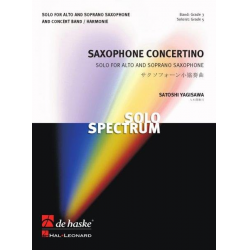 Saxophone Concertino - für Alt- und Sopransaxophon - Satoshi Yagisawa