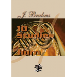 10 Horn Studies - Op. Posth. - Johannes Brahms / Arr. Rik Vercruysse