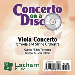 Viola Concerto - Georg Philipp Telemann / Arr. Lynne Latham