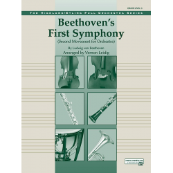 Beethoven's First Symph Mvt.2(full orch) - Ludwig van Beethoven / Arr. Vernon Leidig