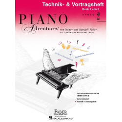 Piano Adventures: Technik- & Vortragsheft Stufe 2 - Nancy Faber / Arr. Randall Faber