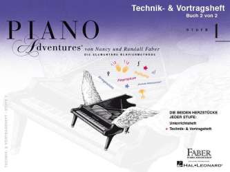 Piano Adventures: Technik- & Vortragsheft 1 - Nancy Faber / Arr. Randall Faber
