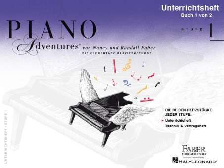 Piano Adventures: Unterrichtsheft 1 (mit CD)