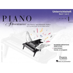 Piano Adventures: Unterrichtsheft 1 (mit CD) - Nancy Faber / Arr. Randall Faber