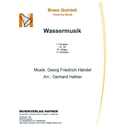 Wassermusik - Georg Friedrich Händel (George Frederic Handel) / Arr. Gerhard Hafner