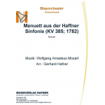 Menuett aus der Haffner Sinfonie (KV 385; 1782) - Wolfgang Amadeus Mozart / Arr. Gerhard Hafner