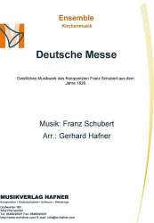 Deutsche Messe - Franz Schubert / Arr. Gerhard Hafner