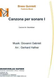 Canzona per sonare I - Giovanni Gabrieli / Arr. Gerhard Hafner
