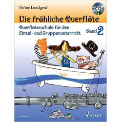 Die fröhliche Querflöte Band 2 (+CD) - Gefion Landgraf