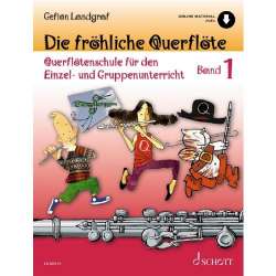 Die fröhliche Querflöte Band 1 (+Online Material) - Gefion Landgraf