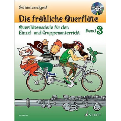 Die fröhliche Querflöte Band 3 (Ausgabe mit Online-Audiodatei) - Gefion Landgraf