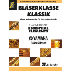 Bläserklasse Klassik - Bassklarinette/Tenorhorn/Euphonium in B (Violinschlüssel) - Jan de Haan