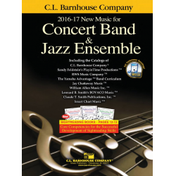 Promo CD: Barnhouse Company 2016-2017 New Music for Concert Band & Jazz Ensemble