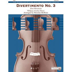 Divertimento No. 3 (1st Movement) - Wolfgang Amadeus Mozart / Arr. Brendan McBrien