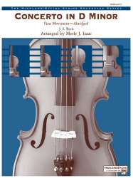 Concerto in D minor (string orchestra) - Johann Sebastian Bach / Arr. Merle Isaac