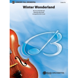 Winter Wonderland (full orchestra) - Calvin Custer