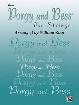 Porgy and Bess for Strings - Streichquartett (Viola)