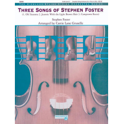 Three Songs of Stephen Foster - Stephen Foster / Arr. Carrie Lane Gruselle