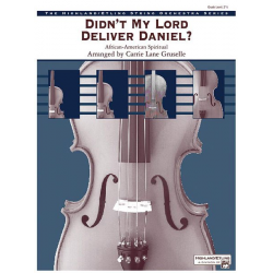 Didn't My Lord Deliver Daniel?(str orch) - Carrie Lane Gruselle