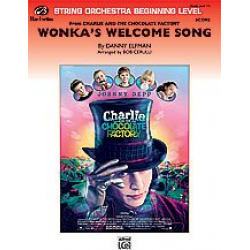 Wonka's Welcome Song (from <I>Charlie and Chocolate Factory</I>) - Danny Elfman / Arr. Bob Cerulli