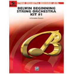 Belwin Beginning String Orchestra Kit #1 (including 'King William's March,' 'Minuet,' and 'Intrada') - Diverse / Arr. Bob Cerulli