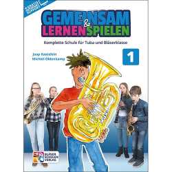 Gemeinsam Lernen & Spielen 1 Tuba - Michiel Oldenkamp Jaap Kastelein