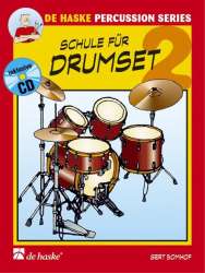 Schule für Drumset Band 2 - Gert Bomhof