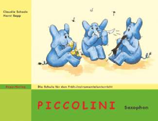 Piccolini Band 1 für Saxophon - Claudia Schade