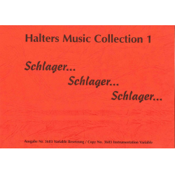 HMC1 Schlager-Schlager-Schlager - Sammlung - 5. Bb Bariton - Norbert Studnitzky
