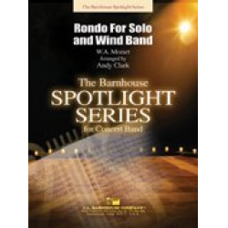 Rondo for Solo and Wind Band (KV 191) - Wolfgang Amadeus Mozart / Arr. Andy Clark