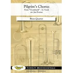 Pilgrim's Chorus (from I Lombardi) - Brass-Quartet - Giuseppe Verdi / Arr. Jan Evertse