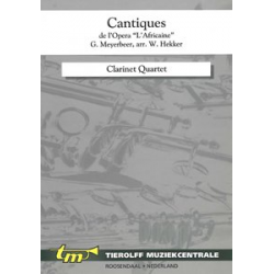 Cantiques (from l'Africaine) - Giacomo Meyerbeer / Arr. Willem Hekker