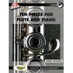 Zehn Stücke für Flöte und Klavier (Ten Pieces for Flute and Piano) - André Waignein