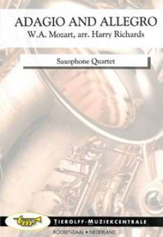 Adagio and Allegro, saxophone quartet