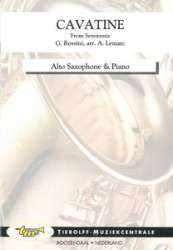 Cavatine (from the opera "Semiramide"), Alto Saxophone and Piano - Gioacchino Rossini / Arr. André Lemarc
