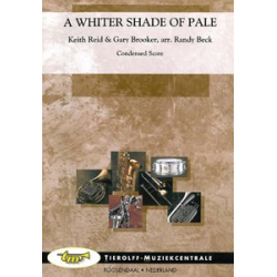 A Whiter shade of pale - Keith Reid & Garry Brooker / Arr. Randy Beck