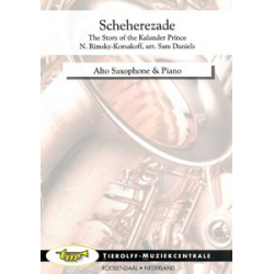 Scheherezade, Alto Saxophone and Piano - Nicolaj / Nicolai / Nikolay Rimskij-Korsakov / Arr. Sam Daniels