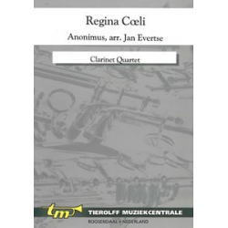 Regina Coeli, Clarinet Quartet - Anonymus / Arr. Jan Evertse