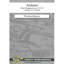 Andante (from stringquartet 33/6) - Franz Joseph Haydn / Arr. Dirk Speets
