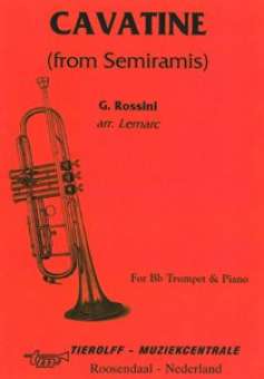Cavatine (from the opera "Semiramide"), Trumpet & Piano