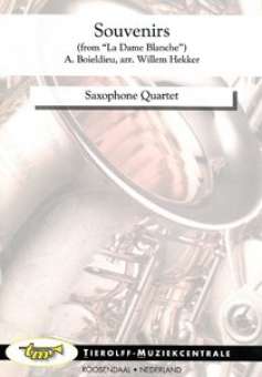 Souvenirs De L'Opera (La Dame Blanche), Saxophone Quartet