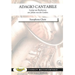 Adagio Cantabile, Saxophone Choir - Ludwig van Beethoven / Arr. Johan van der Linden