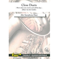 Close Duets "How Close Can You Be And Still Be Free", Alto Saxophone Duet - Johan van der Linden