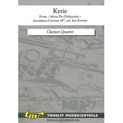 Kyrie (from Missa Pro Defunctis) (B) CQ - Anonymus / Arr. Jan Evertse